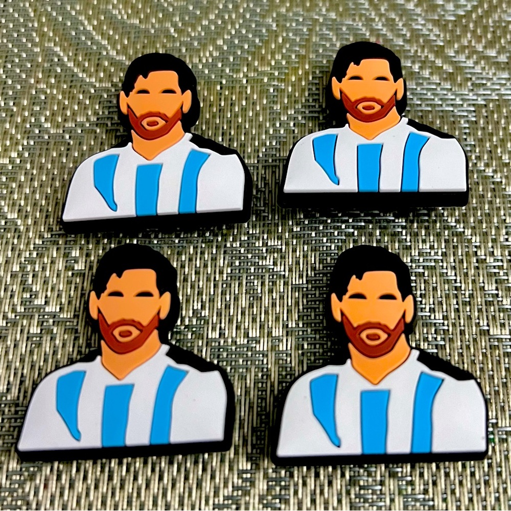 Messi Football Soccer Club Crocs Shoe Charms